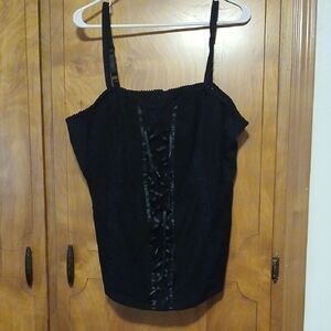 Elegant Black Women's Top